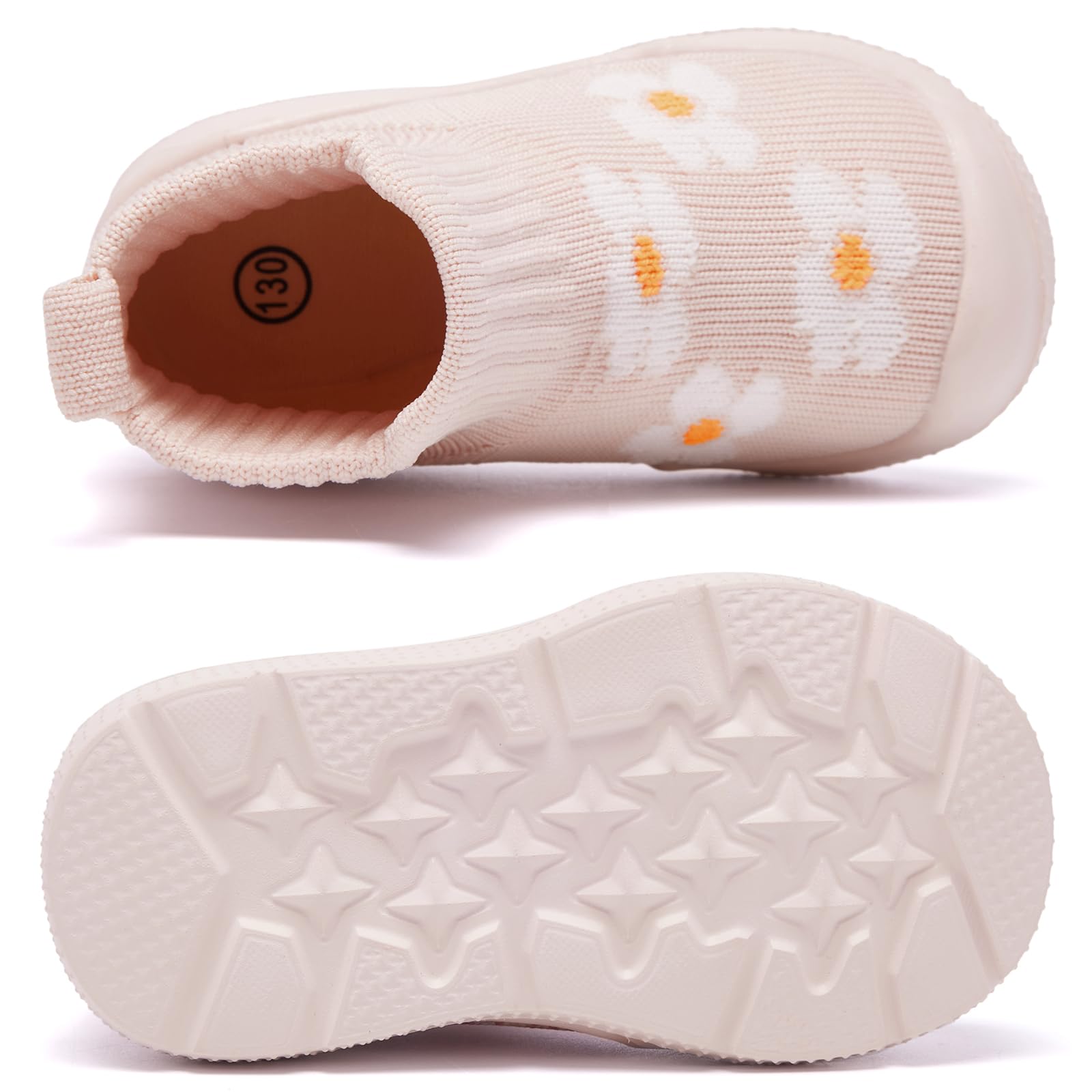 MORENDL Toddler Sock Shoes Baby Walking Shoes Infant Slippers Boys & Girls Non-Slip Sneakers