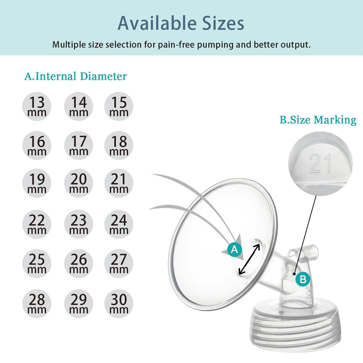 Momstouch 29mm Flange Compatible with Spectra S1 S2 9 Plus Synergy Gold Breastpump Replacement to Spectra Pump Parts and Flange; Not Original; Replaces Shield