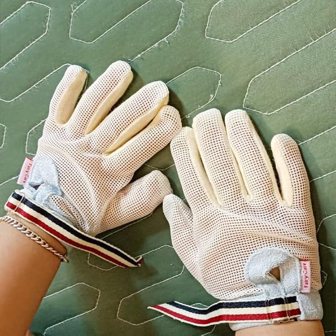 Thumb Sucking Guard Gloves Thumb Guard to Thumb Sucking Stop for Kids Nail Biting Stop and Five Fingers Sucking Stop for Baby (XL)