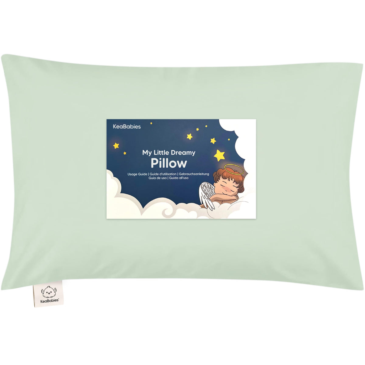 Toddler Pillow with Pillowcase, 13x18 My Little Dreamy Pillow (Dino Patrol)