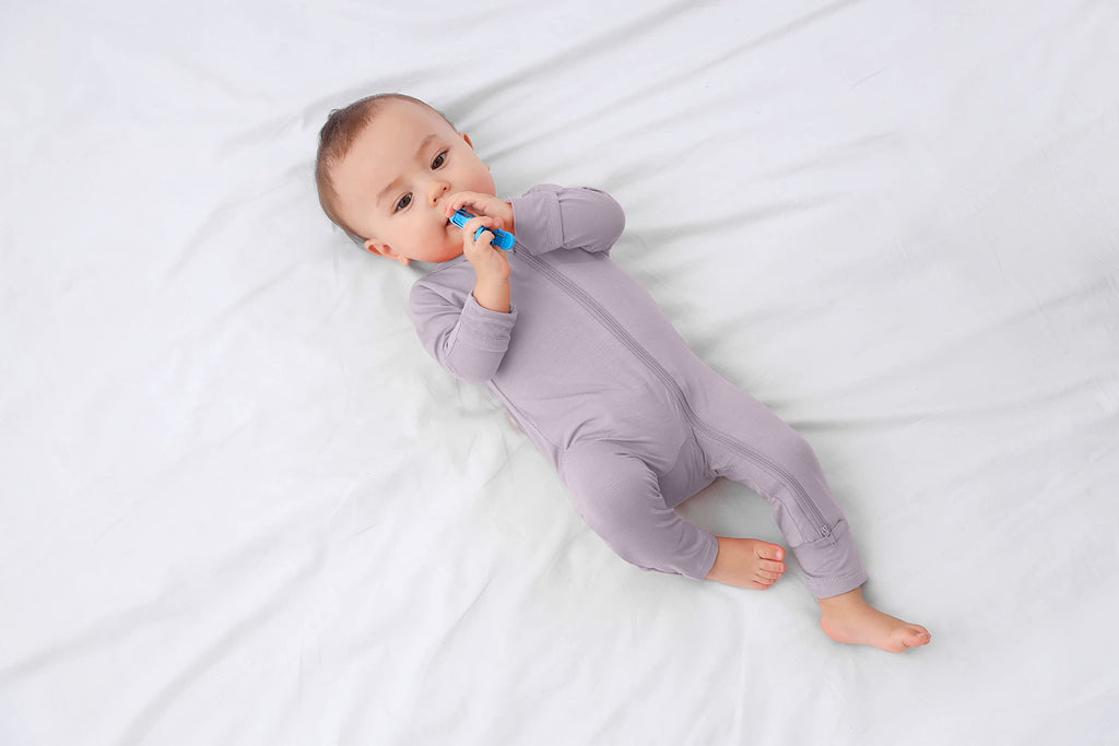 GUISBY Baby Rayon Footless Snug Sleepers, 3-Pack, 18-24M