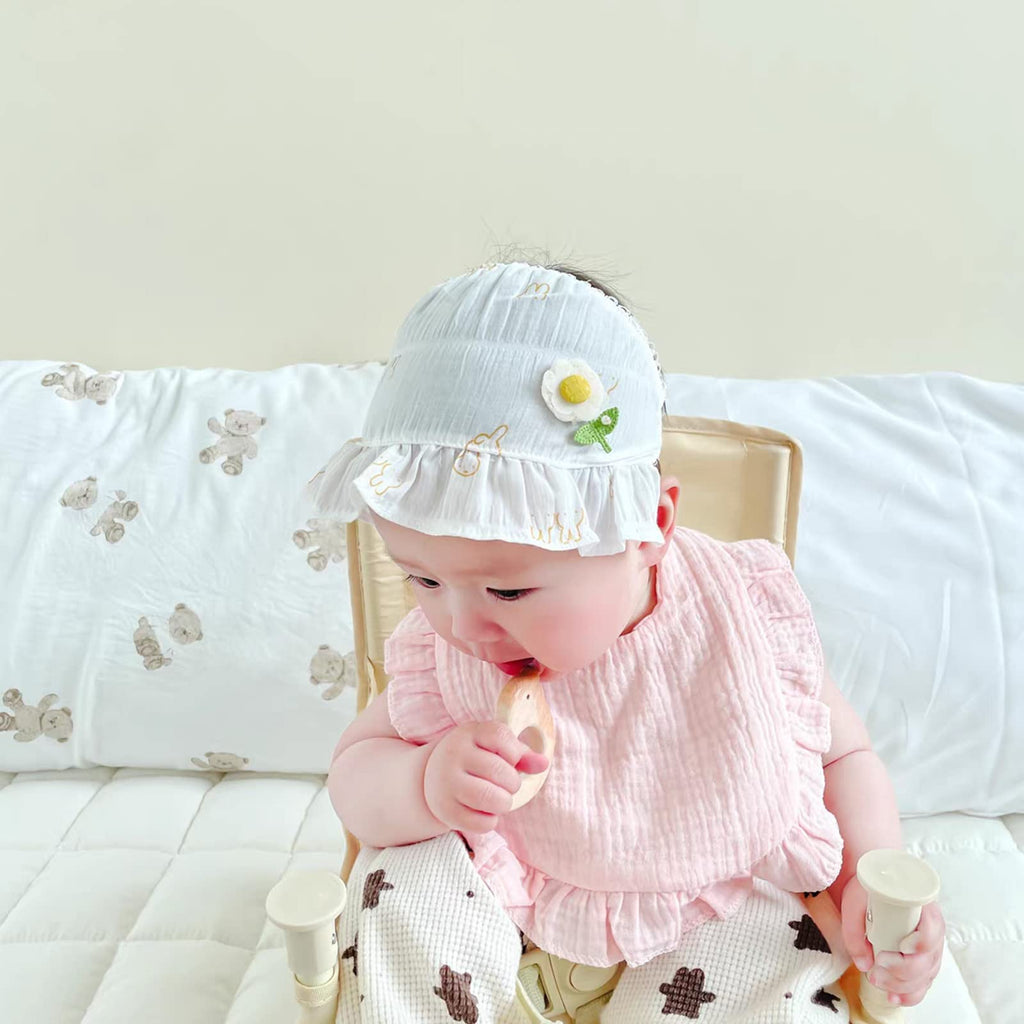 Baby Bibs Muslin Cotton Drool Teething Drooling Bibs for Baby Girl Boy