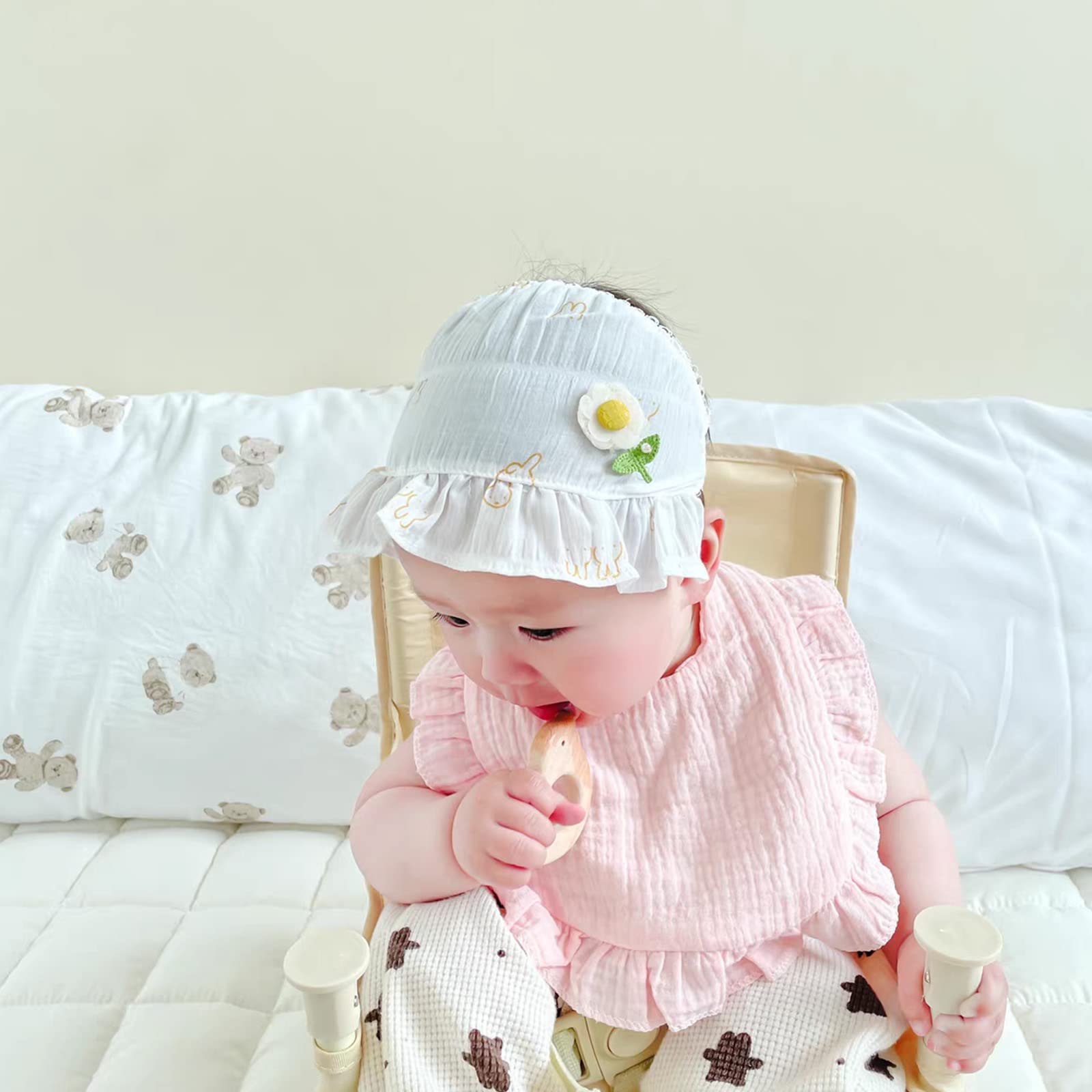 Baby Bibs Muslin Cotton Drool Teething Drooling Bibs for Baby Girl Boy