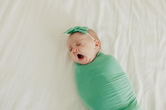 Copper Pearl Baby Swaddle Blanket - Premium Knit Baby Blanket, Large Soft Stretchy Receiving Blankets for Baby Boy and Girl, Swaddles for Newborn, Infant, and Toddler (Leif)
