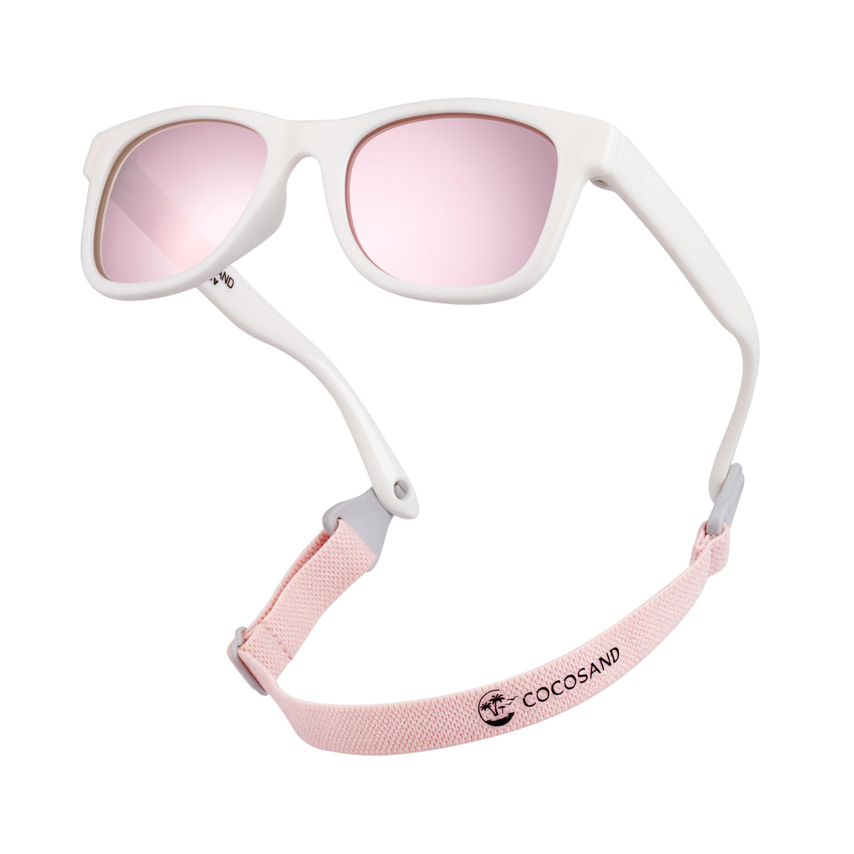COCOSAND Flexible Polarized Baby Sunglasses with Strap