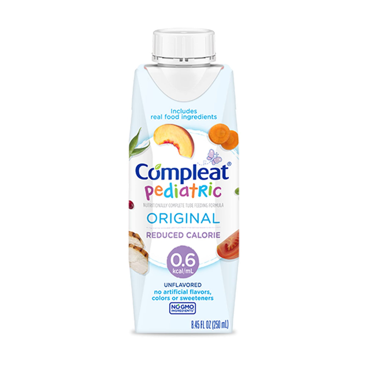 Compleat Pediatric 0.6mL, Unflavored, 24 Pack