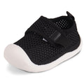 Charrost Baby Walking Shoes Wide Toe Box Knit Slip-On Sneakers for Toddlers
