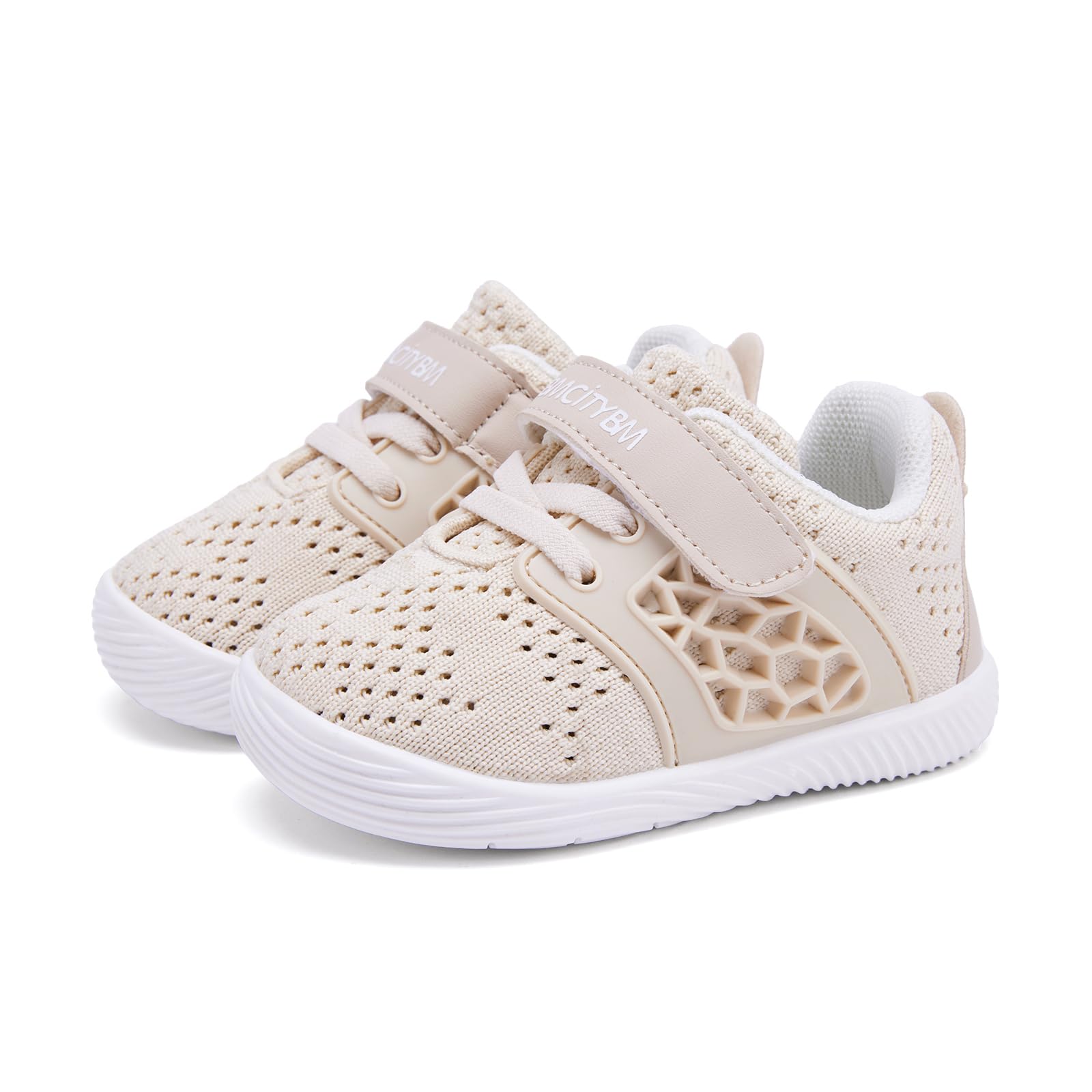 BMCiTYBM Baby Walking Shoes Infant Boy Girl Sneaker Camel Size 18-24 Months
