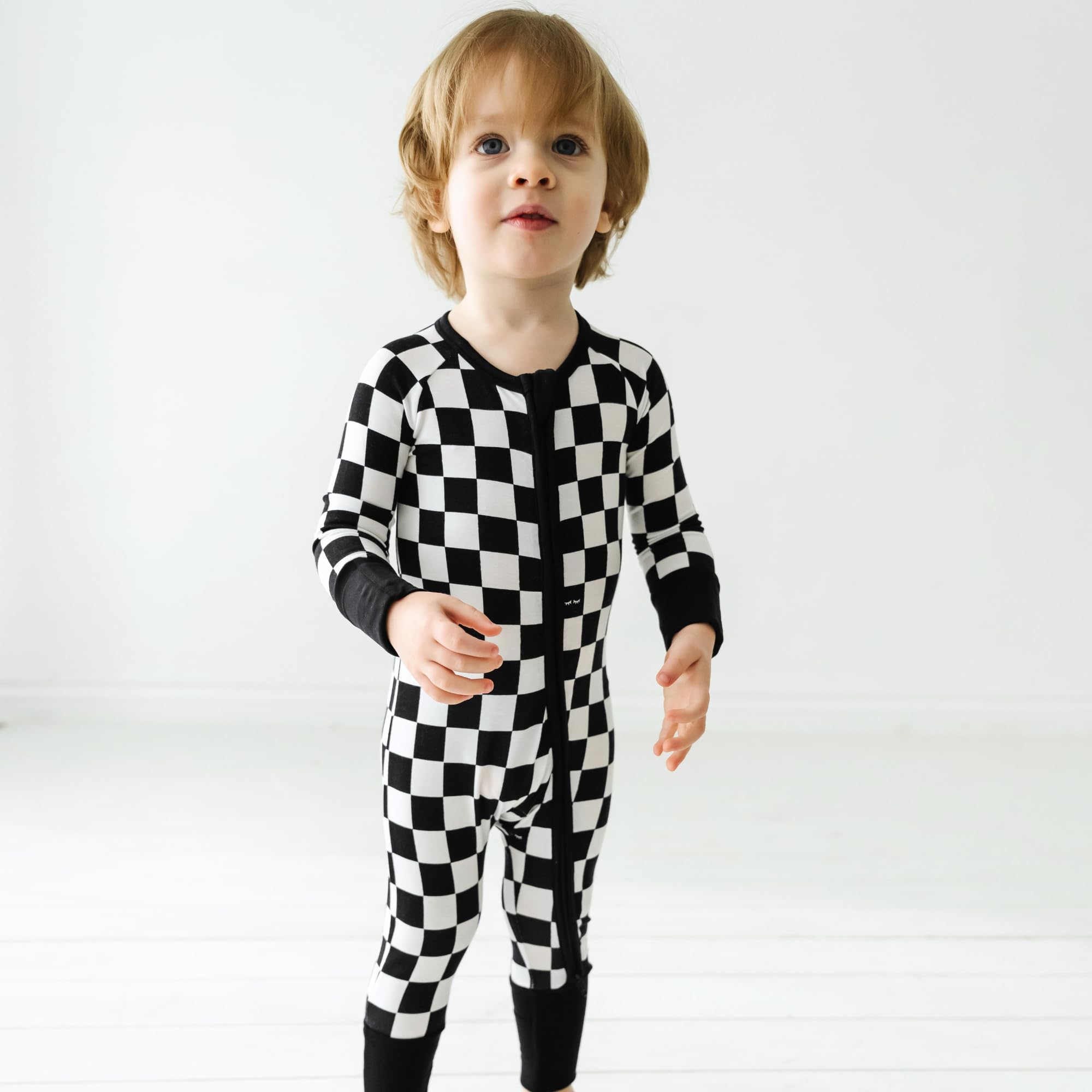 Little Sleepies Baby Pajamas, Cool Checks, 12-18 months