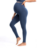 POSHDIVAH Creamluxe Maternity Leggings 28" Navy Blue Medium