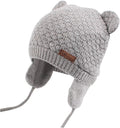 XIAOHAWANG Baby Hat Cute Bear Toddler Earflap Beanie Warm for Fall Winter
