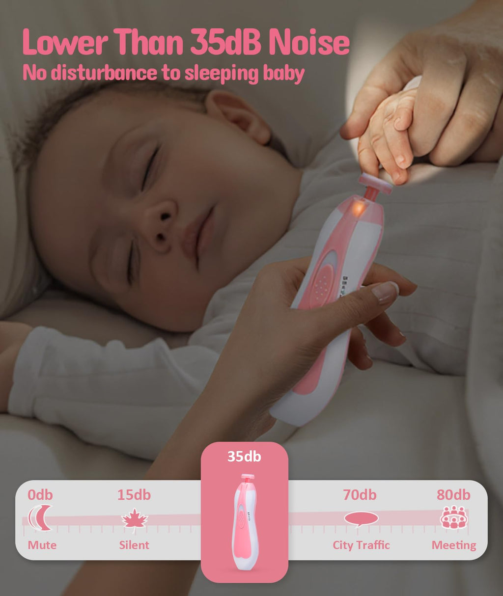 YASEW Baby Grooming Kit with Electric Nail Trimmer, Newborn Essentials