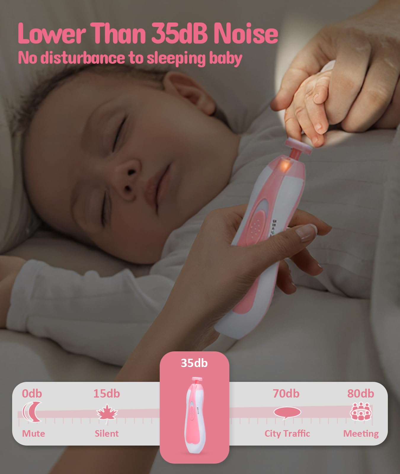 YASEW Baby Grooming Kit with Electric Nail Trimmer, Newborn Essentials