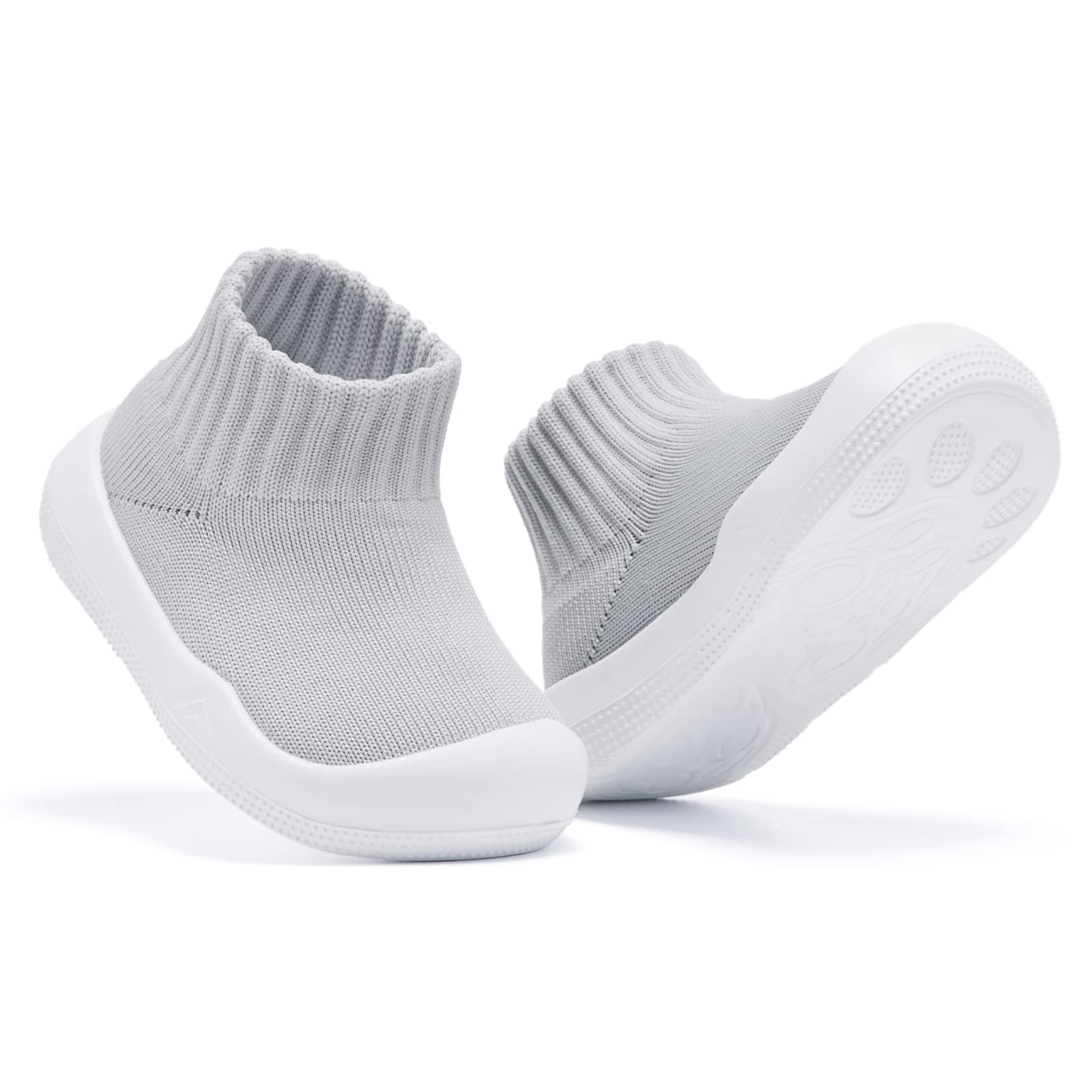 Eashi Baby Boy Girls Sock Walking Shoes Infant Non-Slip Slippers Sneakers