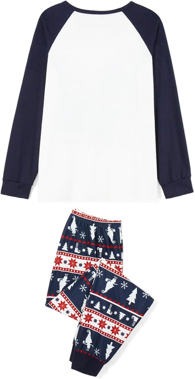 Awoscut Family Christmas Pajamas Matching Pajamas for Family, Xmas PJs Sets Holiday Sleepwear