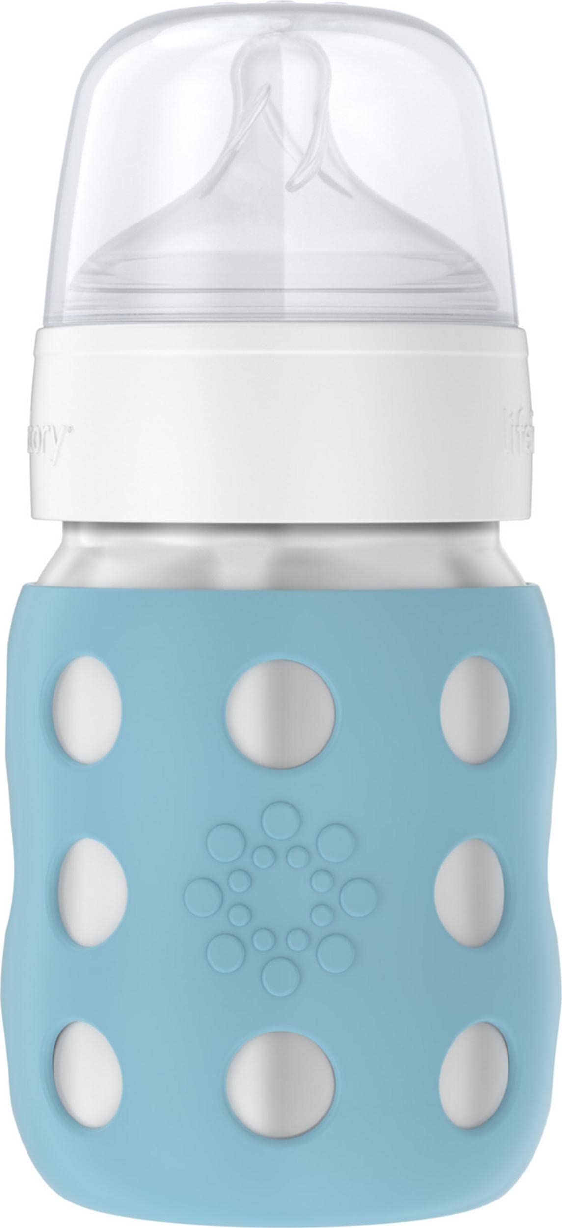 Lifefactory 8oz Stainless Steel Hard Sippy Bottle, Desert Rose