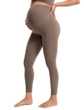 POSHDIVAH Creamluxe Maternity Leggings 25" Coffee X-Large