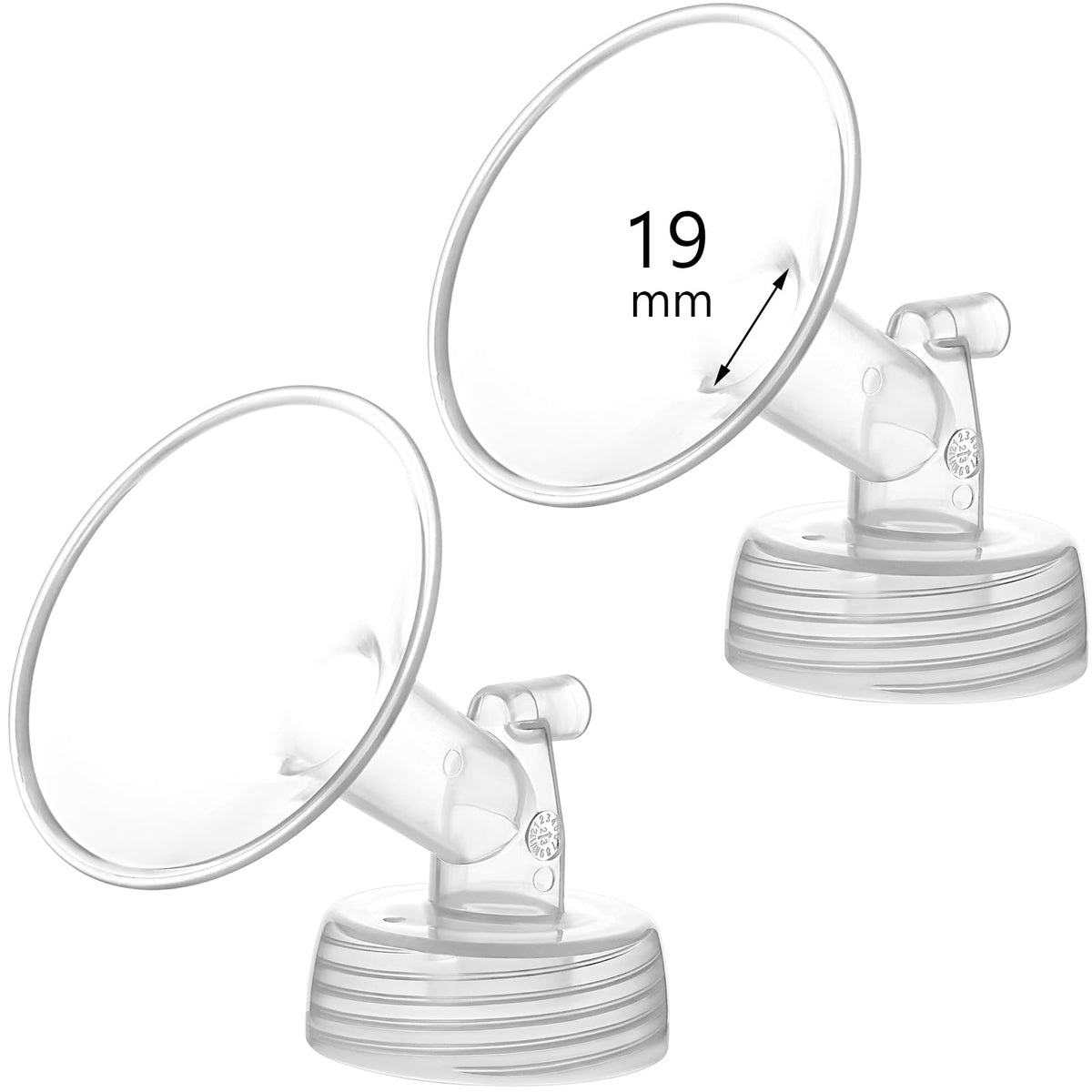 Momstouch 27mm Flange Compatible with Spectra S1 S2 9 Plus Synergy Gold Breastpump Replacement to Spectra Pump Parts and Flange; Not Original; Replaces Shield