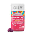 OLLY Ultra Strength Prenatal Multivitamin Softgels, Omega-3s - 60 Count