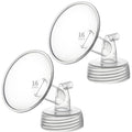 16mm 2 pc Flange Compatible with Spectra S2 Spectra S1 9 Plus Ameda MYA Motif Luna Breastpumps Replacement to Spectra Pump Parts and Spectra Flange. Compatible with Spectra Parts/Accessories