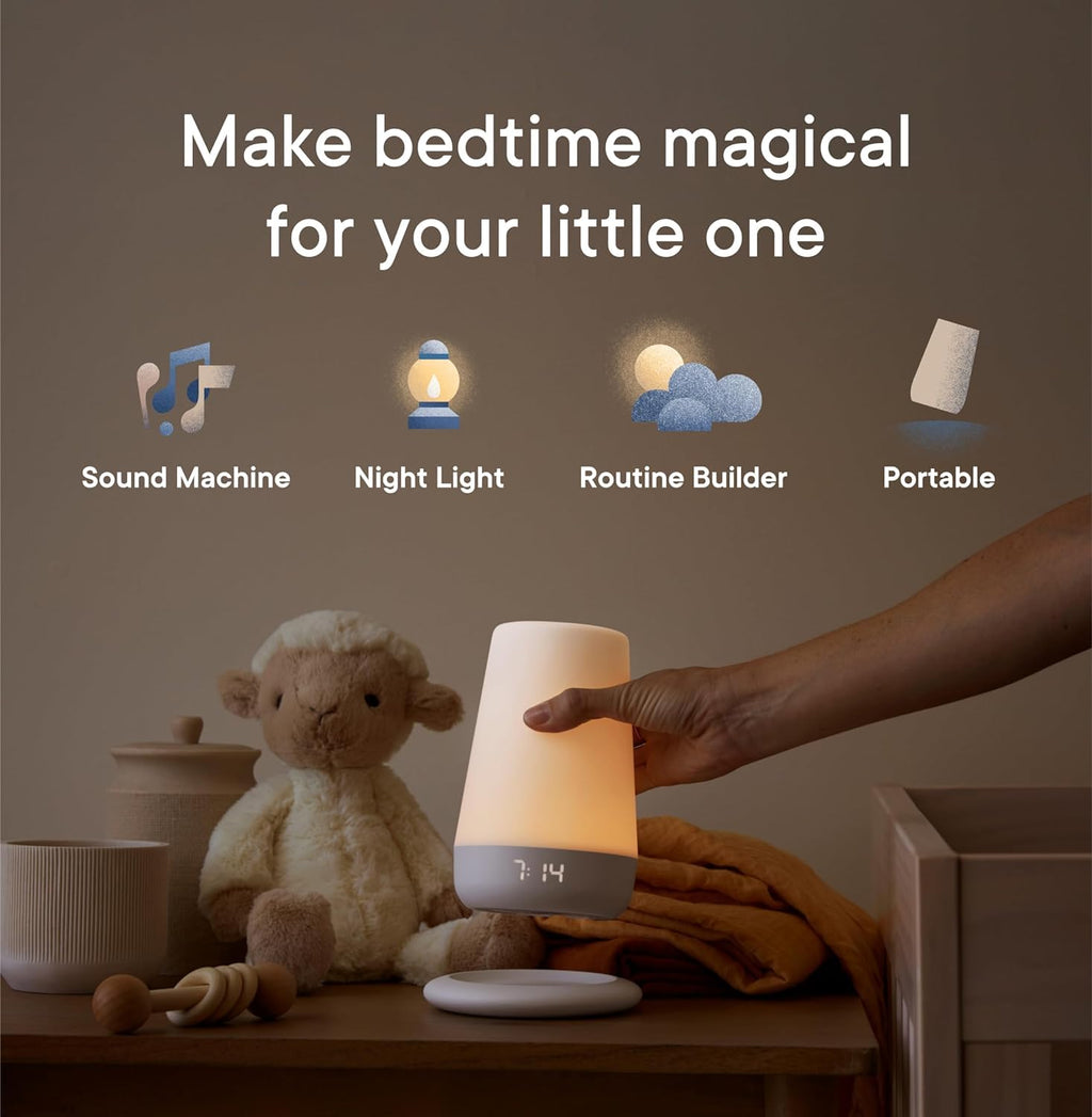 Hatch Rest+ 2nd Gen Sound Machine, Night Light & Audio Monitor