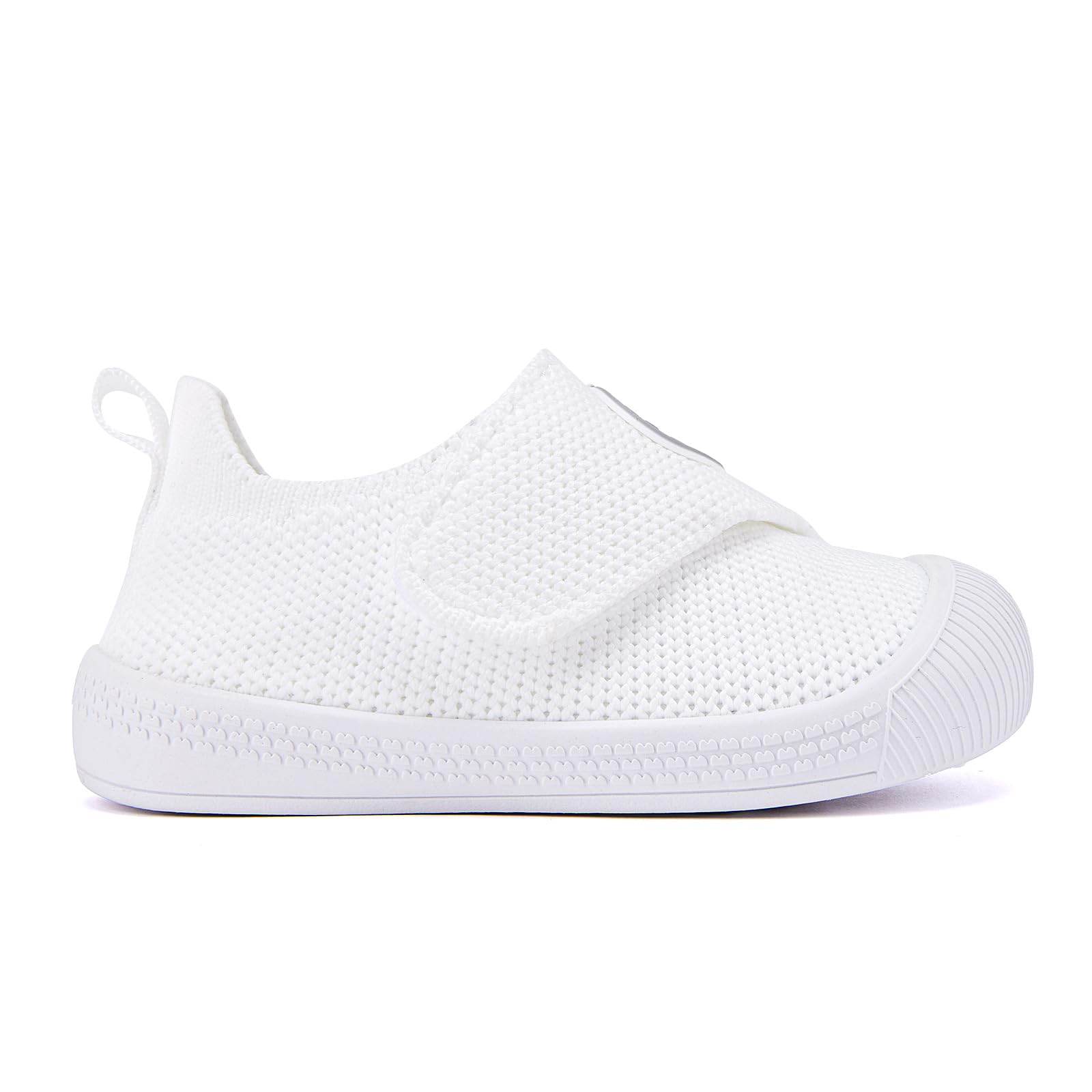 BMCiTYBM Baby Walking Shoes Infant Sneakers Unisex White Size 12-18 Months