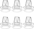 6 Pack Silicone Duckbill Valve Compatible with S9 / S12 / S9Pro / S12Pro Wearable Breast Pump, Electric Breast Pump Parts Accessories