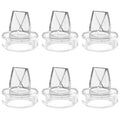 6 Pack Silicone Duckbill Valve Compatible with S9 / S12 / S9Pro / S12Pro Wearable Breast Pump, Electric Breast Pump Parts Accessories