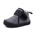 BMCiTYBM Baby Snow Boots Boys Girls Winter Infant Shoes Non Slip 6 9 12 18 24 Months Faux Fur Grey Size 8 Toddler