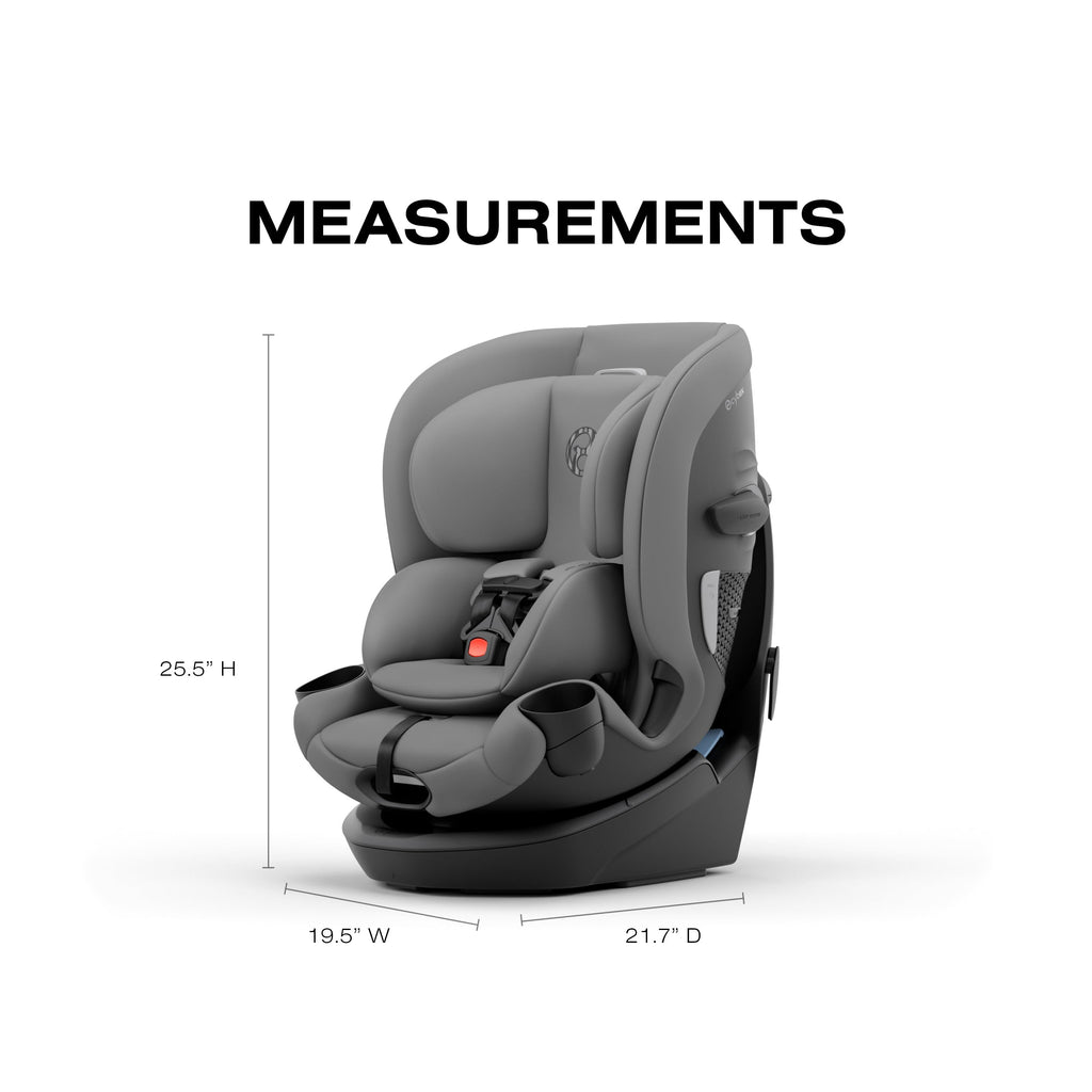 Callisto G 360 Select Rotating All-in-One Convertible Car Seat - Grey