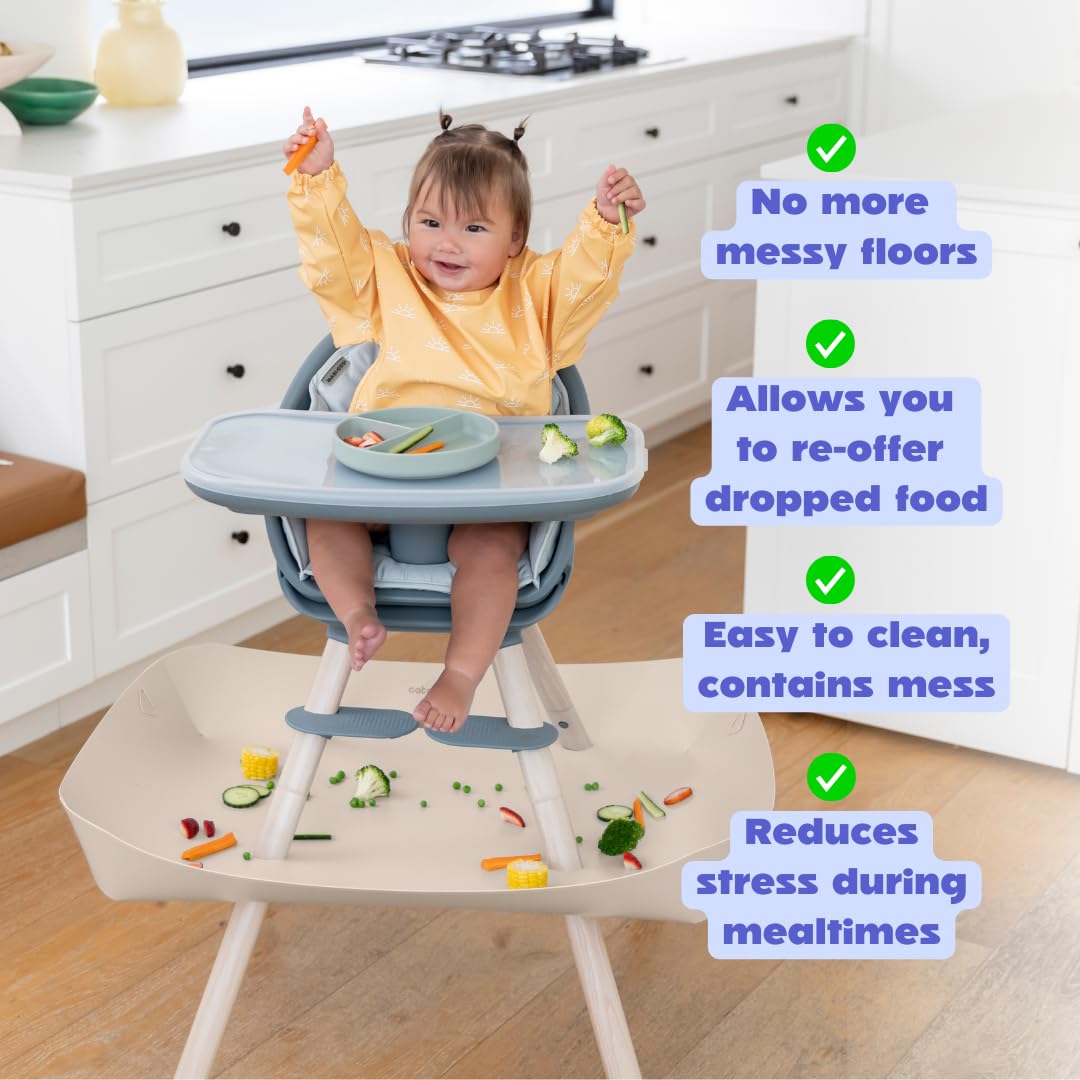 CATCHY - Food Catcher - Compatible with Maxi-COSI Moa 8-in-1 High Chair + 12 Other High Chairs - Highchair Sold Separately - Baby & Toddler Food & Mess Catcher - Under High Chair Accessory