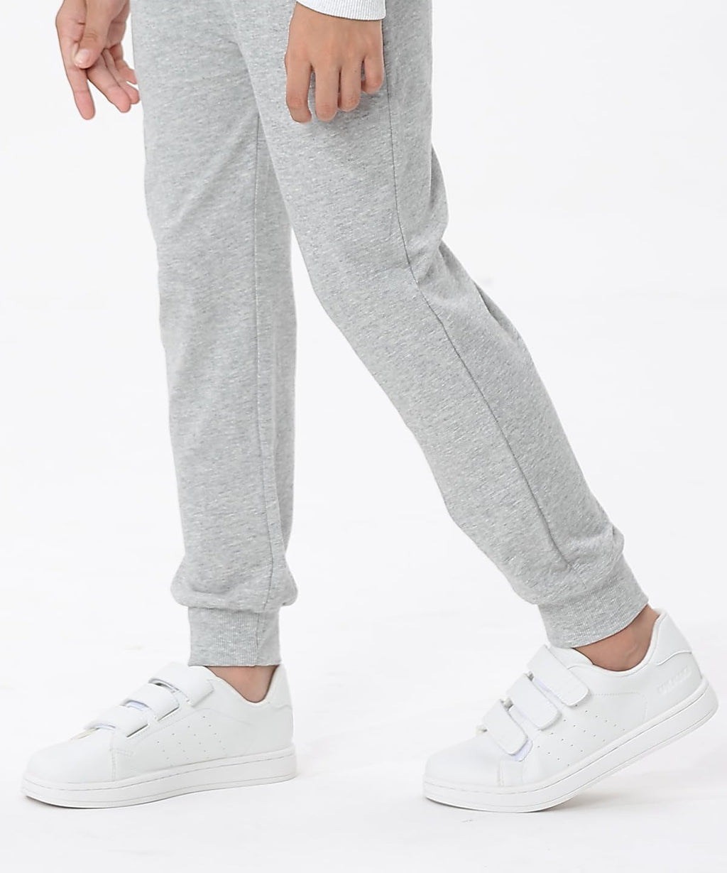GFQLONG Toddler Boys Pants 100% Cotton Joggers Sweatpants with Pockets 3-4T