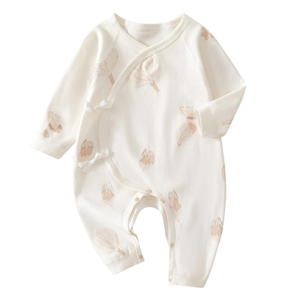 Cherie Kids Organic Cotton 0-6M Unisex Newborn Baby Sleepers Pajamas