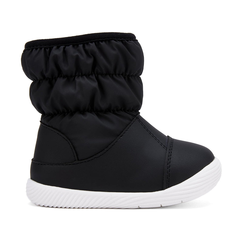 BMCiTYBM Baby Boy Girl Snow Boots Waterproof Infant Winter Warm Booties Nonslip Lightweight Outdoor Shoes for Cold Weather 6 9 12 18 24 Months Black Size 18-24 Months Toddler