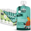 Li'l Hala Chicken Baby Food Pouches | Mediterranean Chicken with Organic Veggies, 4g Protein, Iron & Fiber | Savory Stage 2 Baby Food Meat Puree for 6+ Months | 3.5 oz, 12 Count