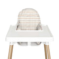 Nibble and Rest Highchair Insert Cover, Compatible for IKEA Antilop Highchair, High Chair Accessories Stain-Proof and Wipeable Insert Cover (Cushion NOT Included)(Bohostripe)