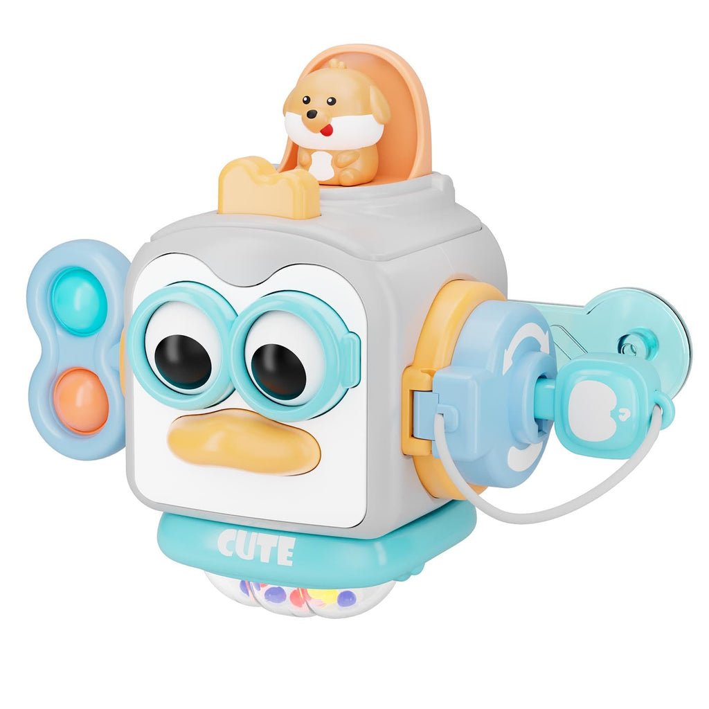 OSIMILY Busy Cube for 1 Year Old Toys| Montessori Toys for 1 Year Old,Sensory Toys for Toddlers 1-3,Learning Fine Motor Skills Toys,Birthday Gift for Baby Aged 6, 9, 10, 12, 18 Months