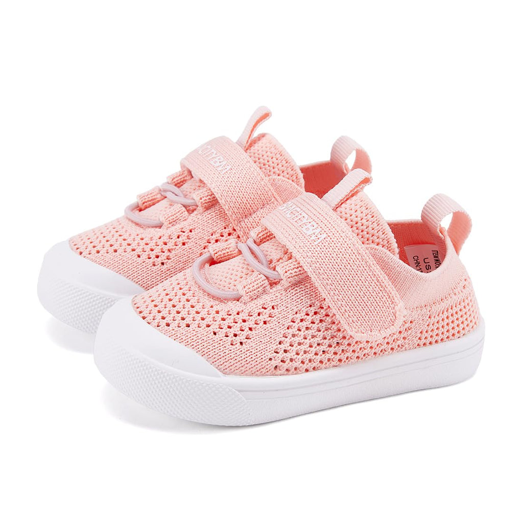 BMCiTYBM Baby Walking Shoes First Infant Sneakers Pink Size 6-12 Months