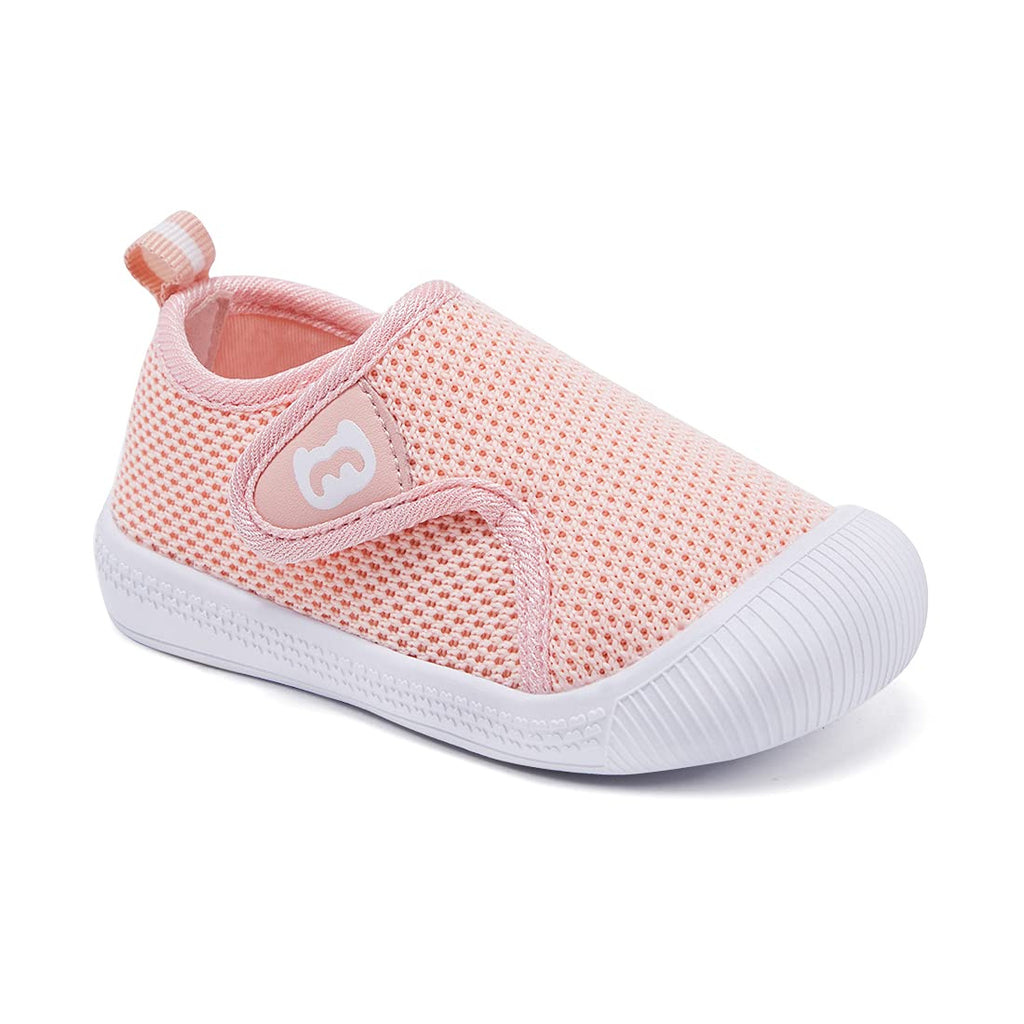 BMCiTYBM Baby Boy Girl Shoes Infant First Walker Shoes Breathable Walking Shoes Lightweight Non-Slip Sneakers 6 9 12 18 24 Months Pink 18-24 Months Toddler