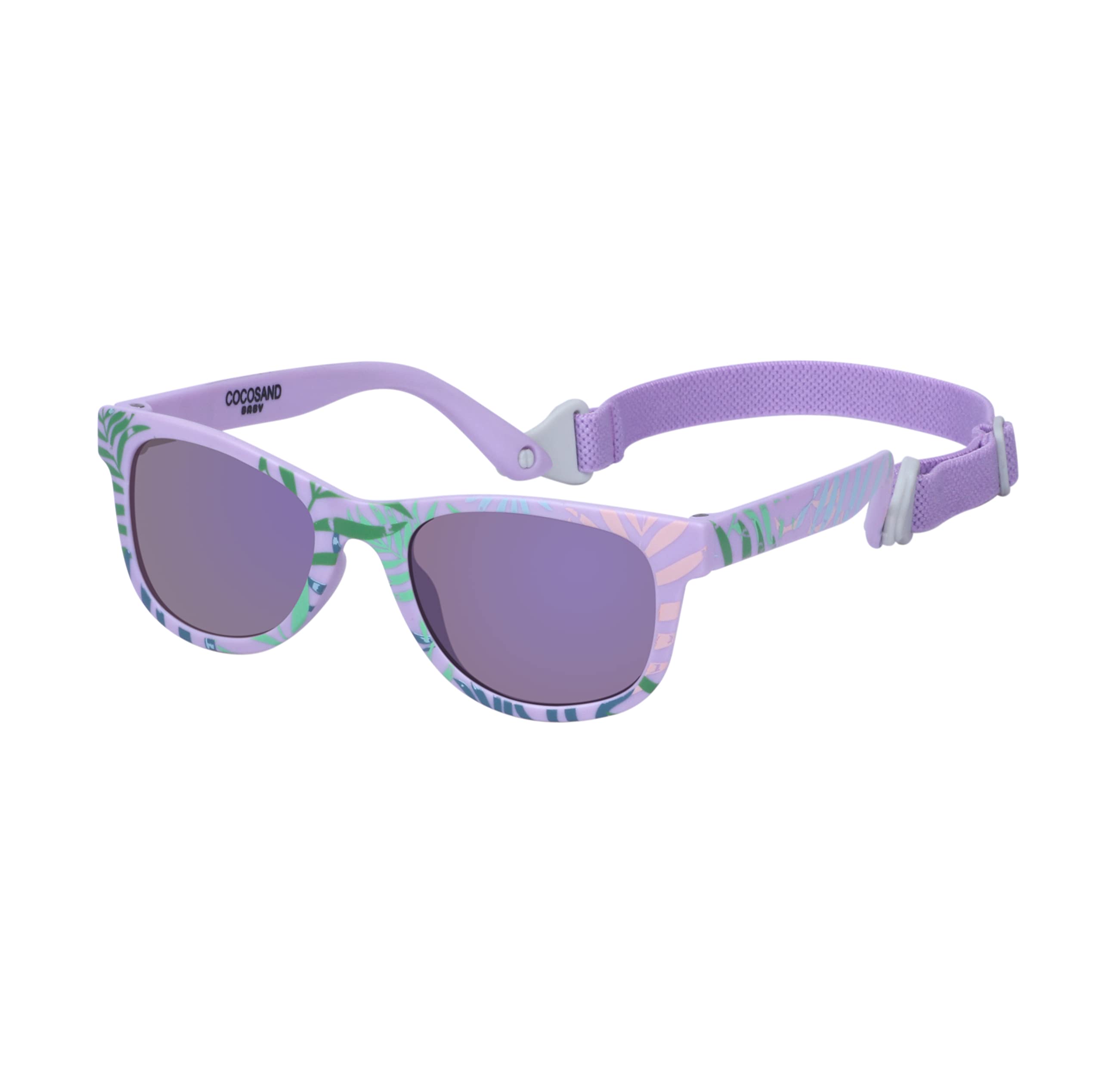 COCOSAND Flexible Polarized Baby Sunglasses with Strap