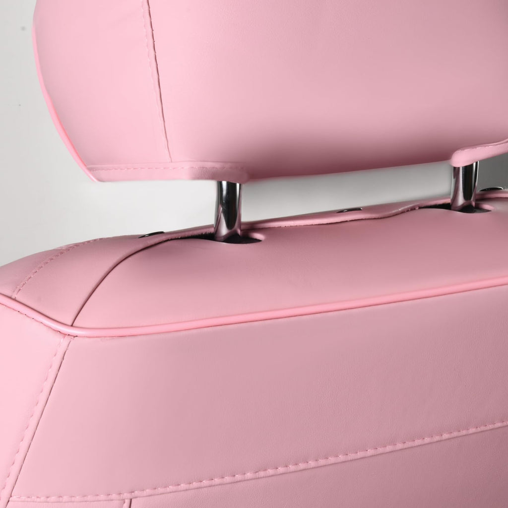Doogo Seat Covers, Car Seat Covers, Breathable Front Seat Covers, Universal Non-Slip Seat Cushion Pink Automotive Seat Covers Accessories for SUV Sedan Truck Truck-Pink/Gary