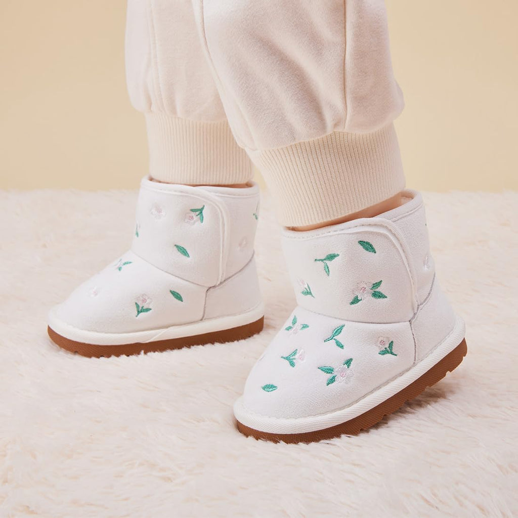 BMCiTYBM Baby Snow Winter Boots Girls Boys Infant Walker Shoes 12-24 Months