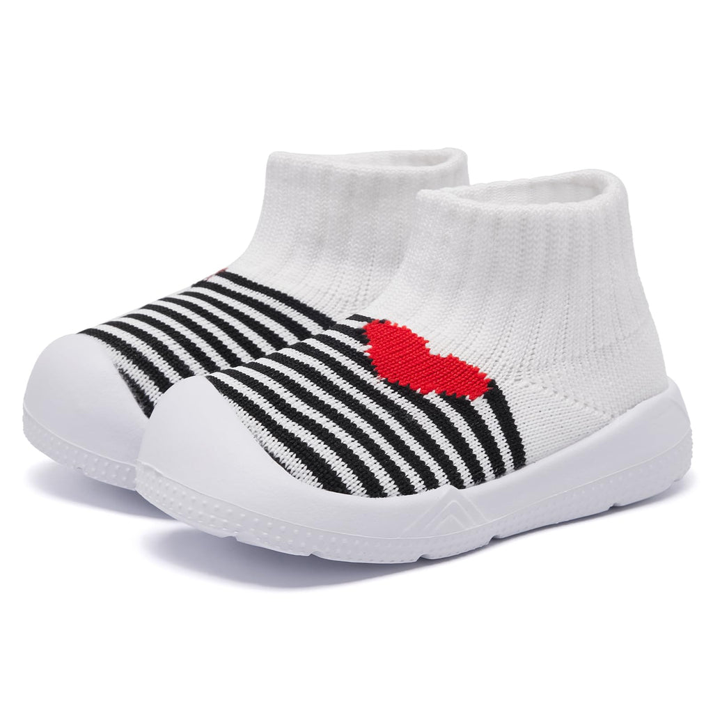MORENDL Toddler Sock Shoes Baby Walking Shoes Infant Slippers Boys & Girls Non-Slip Sneakers