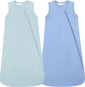 HAPIU Rayon Made from Bamboo Winter Baby Sleep Sack 2.5 TOG, 2-Way Zipper YKK, Warm Quilted Wearable Blanket