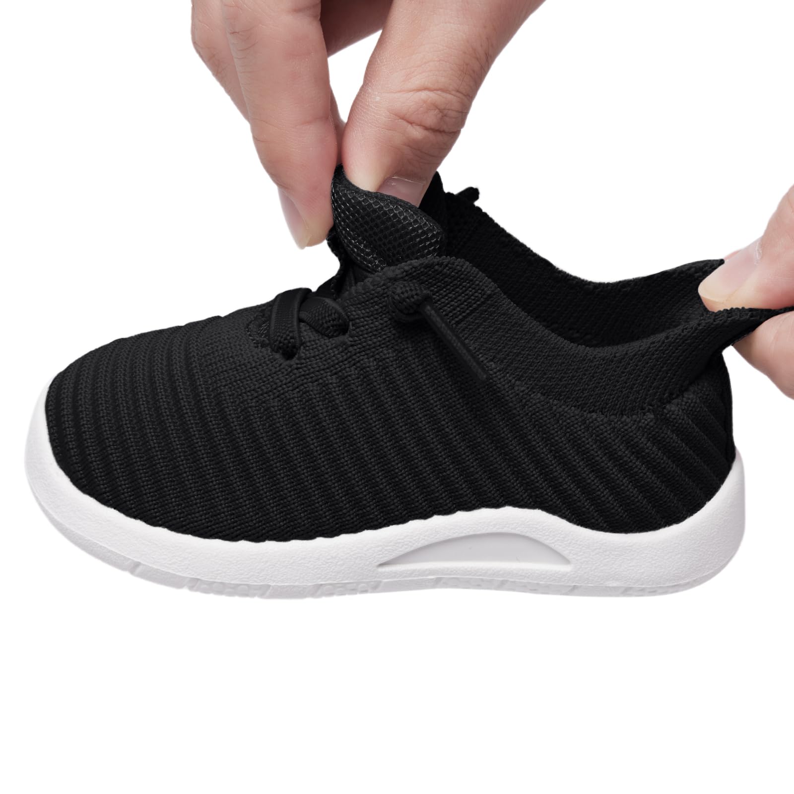 MORENDL Toddler Shoes Baby Walking Sock Shoes Infant Sneakers Boy Girl Barefoot Tennis Shoe Non-Slip Brethable