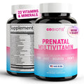 GOBIOTIX Postpartum Vitamins for Breastfeeding Moms - Postnatal Lactation Supplement with Organic Herbs, Minerals, Nutrients for New Mothers and Baby - Postpartum Essentials, Non GMO, Vegan, 60 Caps
