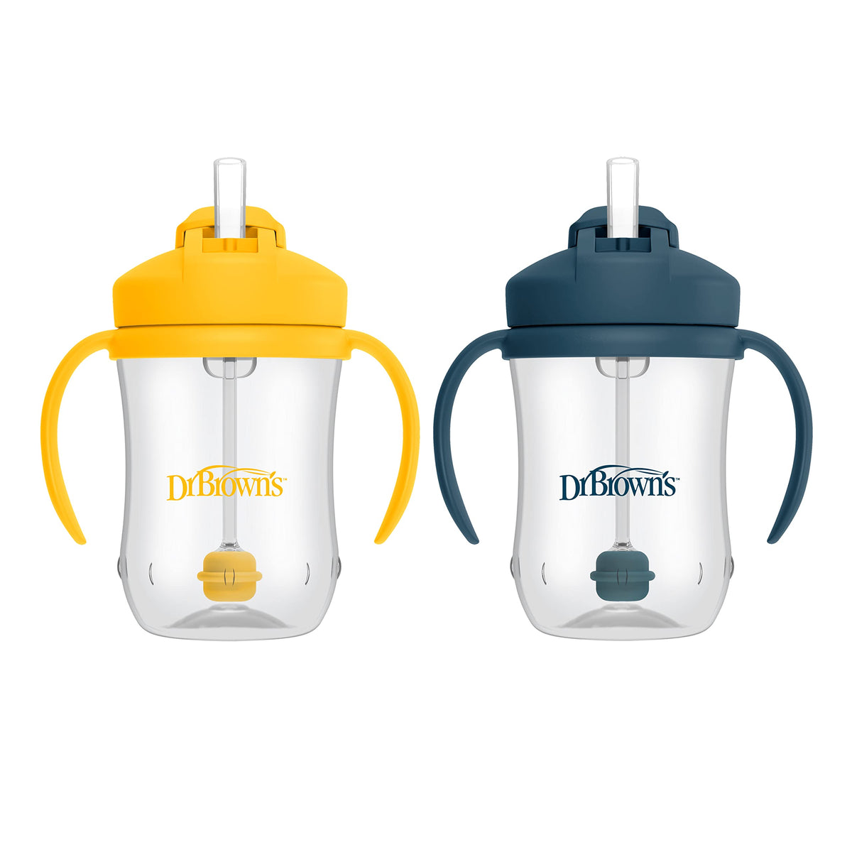 Dr. Brown's Milestones Baby's First Straw Cup, Blue, 1-Pack