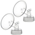 Belmikal 24mm 2 pc Flange Compatible with Spectra S2 S1 9 Plus Ameda MYA Motif Luna Breastpumps Replacement to Pump Parts and Flange. Compatible with Spectra Parts/Accessories