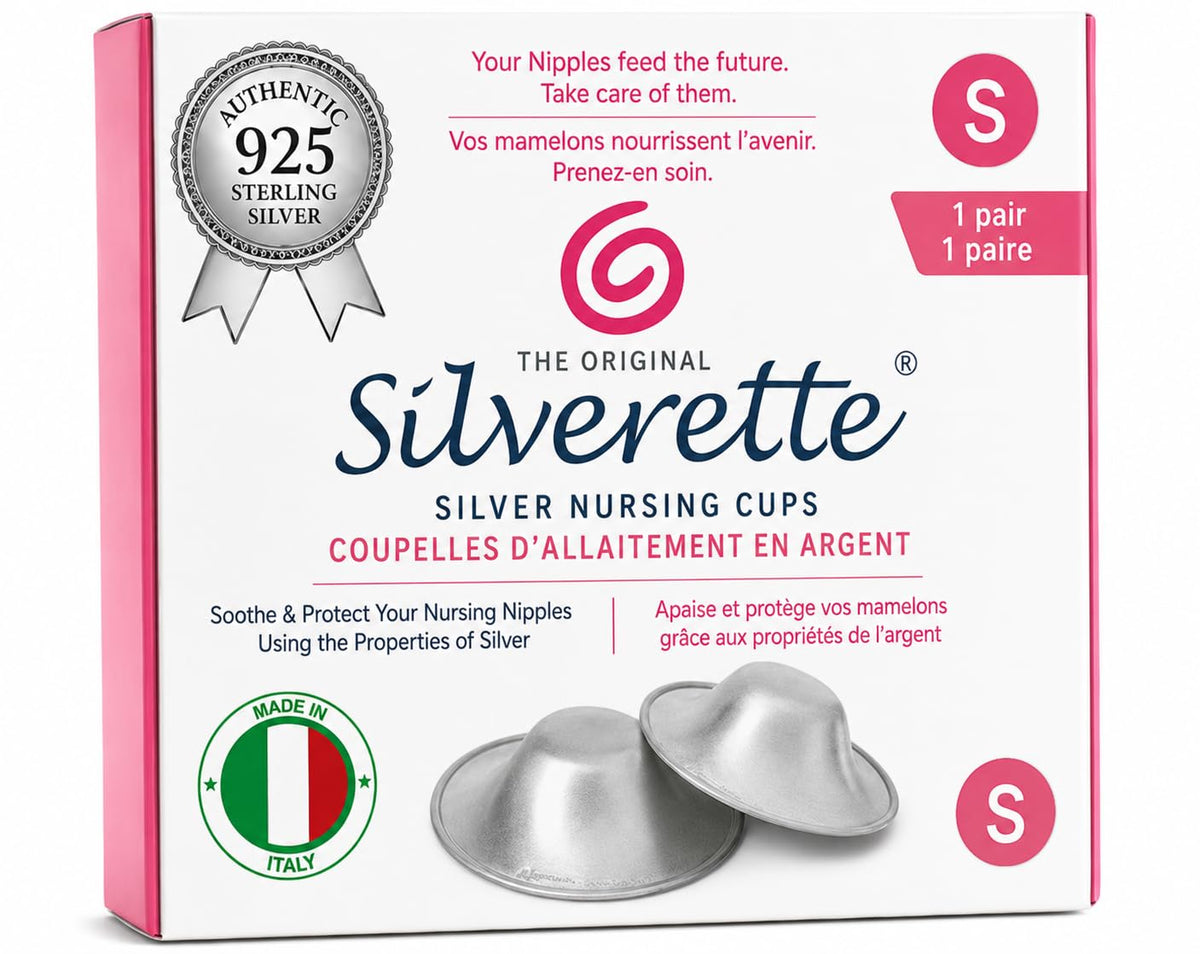 Silverette Nursing Cups, Postpartum Essentials, The Real Silverette, Small