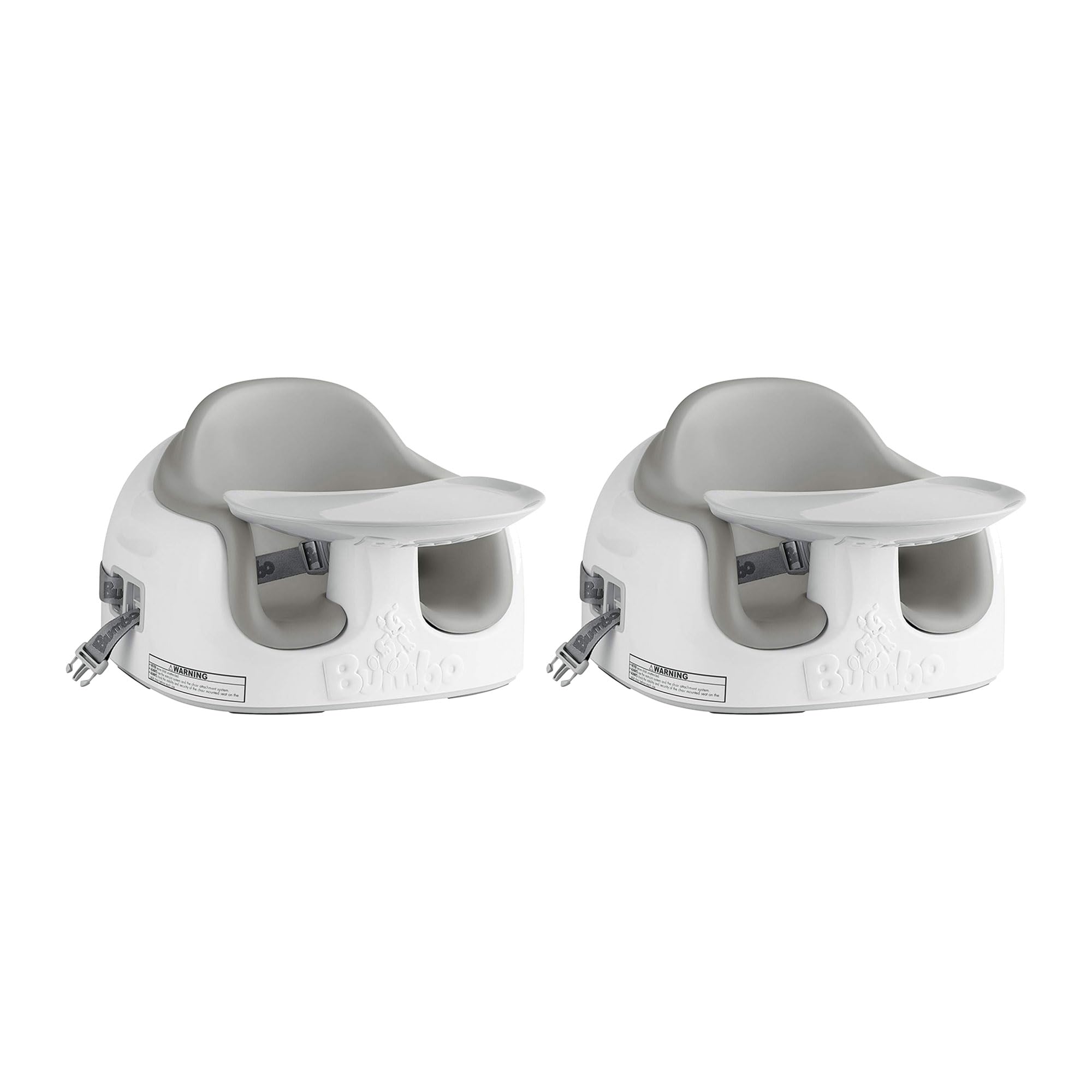 Bumbo 2 Pack 3-in-1 Multi-Seat for 6 to 36 Months, Travel Baby Feeding and Play Floor Seat, All-in-One Portable Booster with Tray & Toddler High Chair, Monsoon